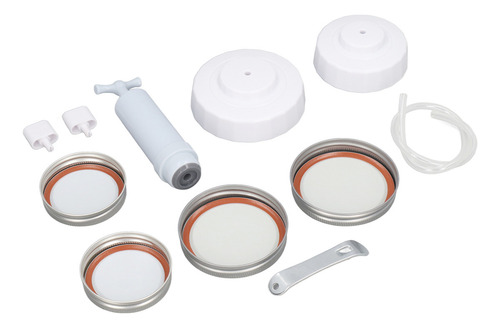 Bh Compatible Kit De Sellado Al Vacío Mason Jar, Bomba