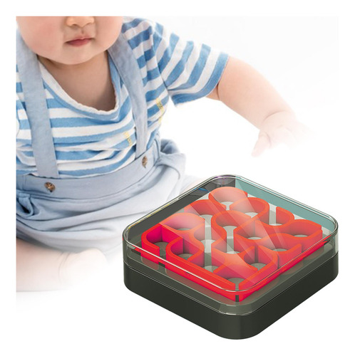 Curve Puzzle Box Fun Simple Rule Juego De Estrategia Rojo