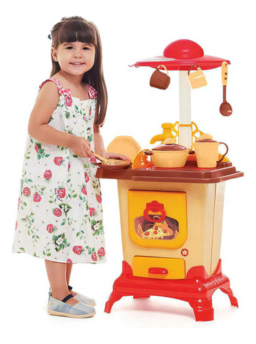 Toy Kitchen Sítio Calesita Tateti 1306, color marrón claro