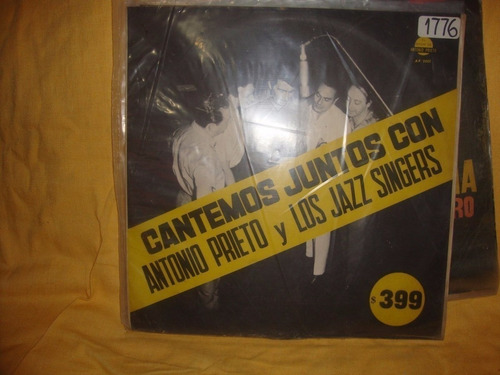 Vinilo Antonio Prieto Y Los Jazz Singers Cantemos Juntos M3