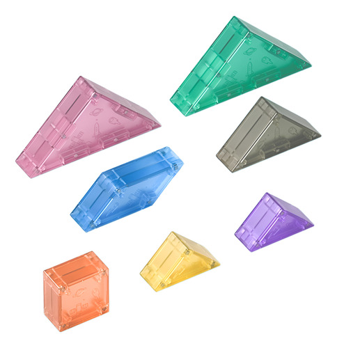 Tamgran Magnético 3d. 9 Imánes Más Cartas De Figuras