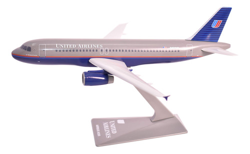 United Modelo Airbus Airplane Miniatura Plastico Snap-fit
