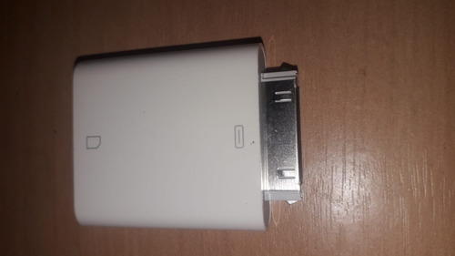 Adaptador Apple Ipad E Iphone 4 Cartão Sd A1362 (Usado)