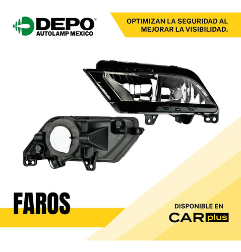 Par Faros Vw Lupo Manual Un As 2004 2005 2006 2007 Depo