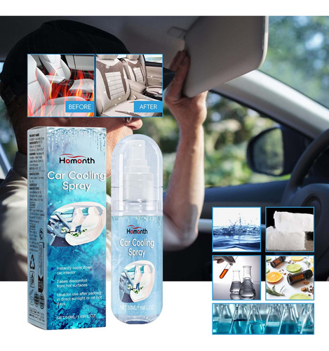 Refrigerante En Aerosol Para Automóvil, Enfriador De Verano,