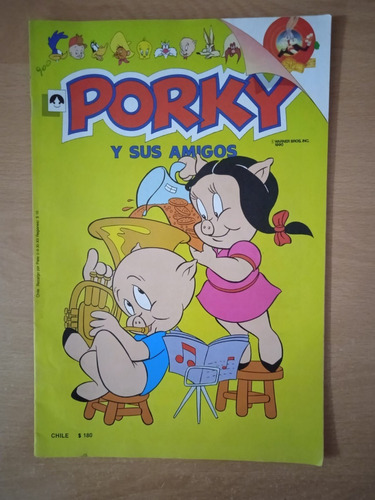 Porky Y Sus Amigos Revista Nº 2 Año 1990 Envio Gratis Montev