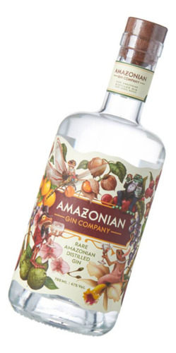 Gin Amazonian 700ml Importado Peru - Gobar®