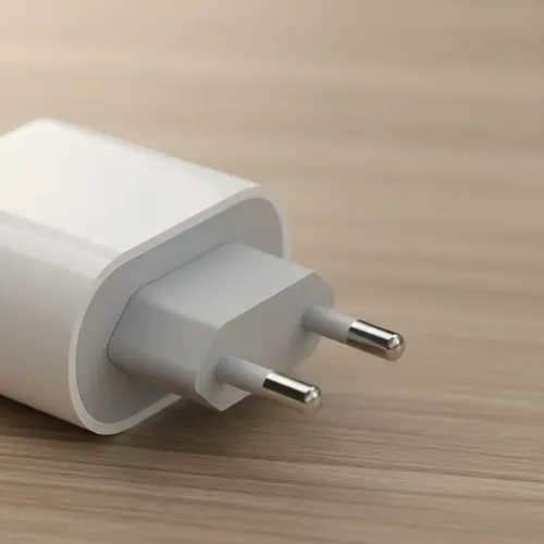 Cargador Carga Rapida Para iPhone + Cable 1 Metro Datos Color Blanco