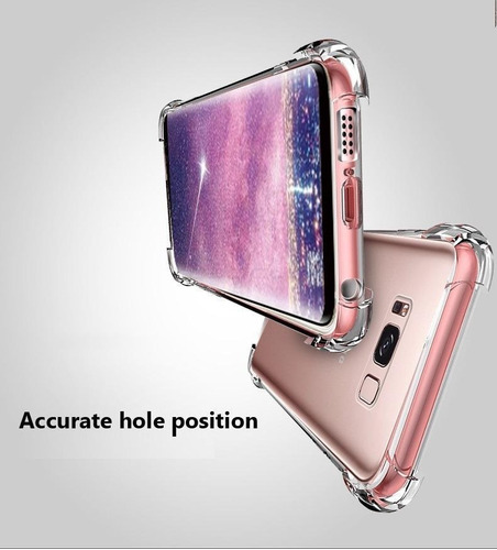 Imagen 8 de 10 de Funda Para Galaxy Goma Gruesa Esquinas Reforzada Anti Golpes
