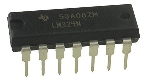 Texas Instruments Lm324n Lm324 Dip14 Dip14 Amplificador Op