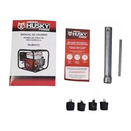 Motobomba Husky 4x4 Manual 4t 32m Max 13 Hp 1333 L/m Rlb4413