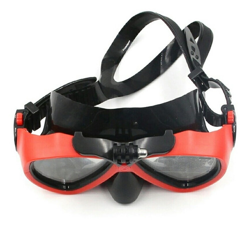 Máscara De Buceo Snorkel Para Go Pro