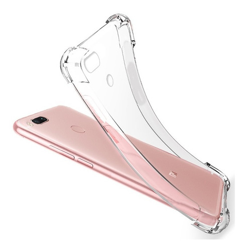Imagen 2 de 4 de Estuche Para Xiaomi Redmi Crystal Shell Transparente