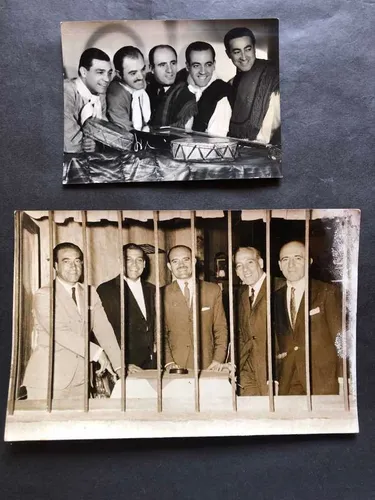 Antiguas Fotos Hermanos Abalos Radio El Mundo. 53804 (Usado)