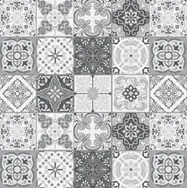 Comprar Vinilo Adhesivo Mosaico Azulejo 15x15 Cm X 10 Un Pared Piso Color 15. Verona Bw