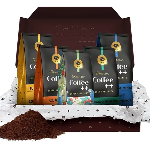 Kit 5 Pacotes Café Especial Torrado E Moído Coffee Mais