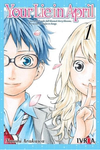 Manga Your Lie In April Vol. 01 (ivrea Arg)