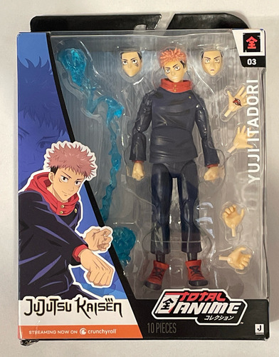 Yuji Itadori Total Anime Heroes Jujutsu Kaisen Figura 16cms (Usado)