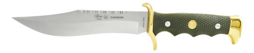 Cuchillo Gran Cazador Acero Inoxidable Miguel Nieto Color Verde/plateado