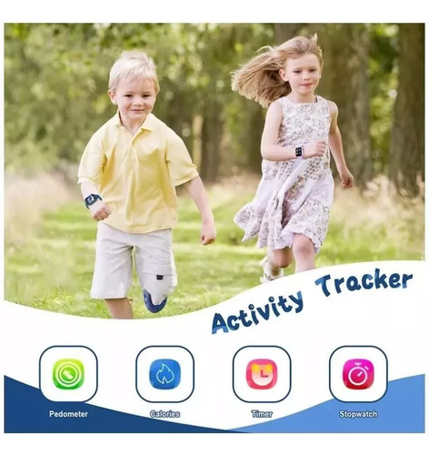 Reloj Inteligente Para Niños Con 24 Juegos De Rompecabezas,
