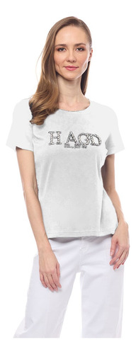 Blusa Foley's Manga Corta Algodon Basica Mujer 125811