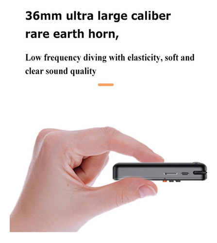 Para Radio Fm Portátil Recargable Negra Con Bluetooth,