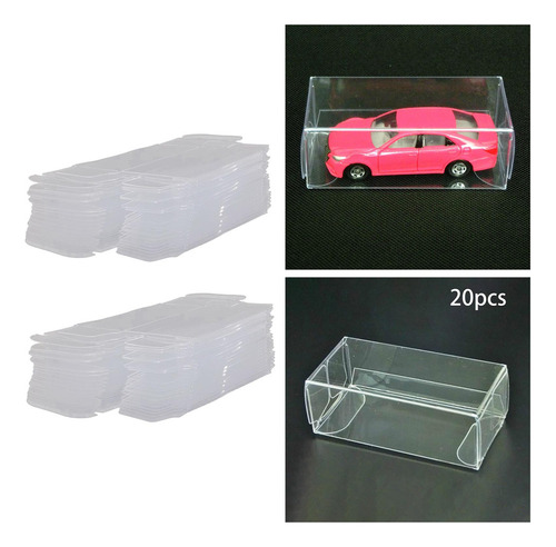 Nuevo 20 Peças Modelo Em Escala 1/64 Vitrine De Carro, M