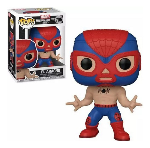 Spiderman Funko Pop Marvel Luchadores El Aracno