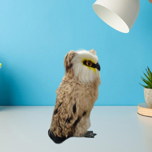 Arte De Diy Del Pájaro Del Búho 5,90x4,72x9,04 Pulgadas