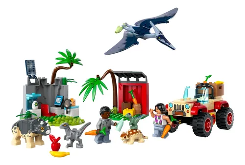 comprar Lego Jurassic World 76963 Rescate Crías Dinosaurio 139 Pzs 139