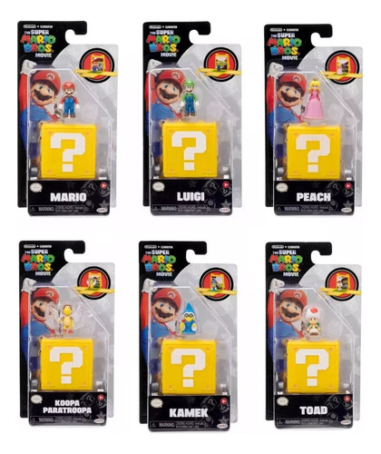 Super Mario Bros La Pelicula Peach Mini Figura Articulada