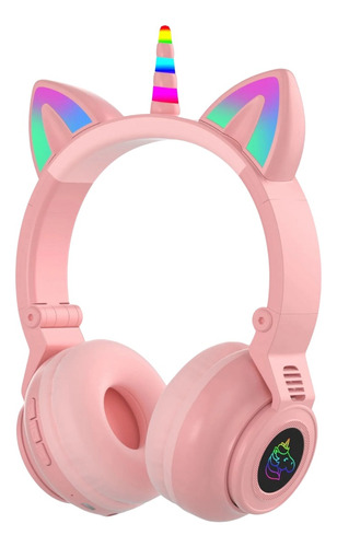 Auriculares Bluetooth Unicornio Rgb Headset