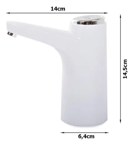 Bomba Dispensador De Agua Eléctrico Recargable Usb Botellón