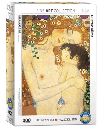 Klimt Madre E Hijo Rompecabezas 1000 Pza Eurographics