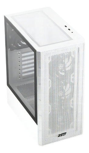 Gabinete compacto de torre média Gamer Xpg Valor Mesh branco C