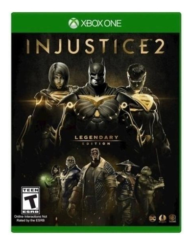 Injustice 2 Legendary Edition (nuevo). Xbox One FĂsico