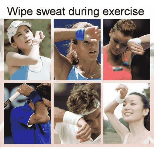 Muñequeras Deportivas Absorbentes Para Tus Entrenamientos