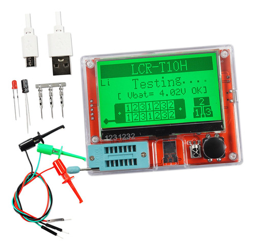 Lcr T10h Transistor Tester Npn Mos Esr Meter Para