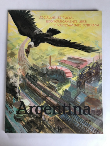 Revista Argentina N° 6 Julio De 1949 Luis Medrano Peron