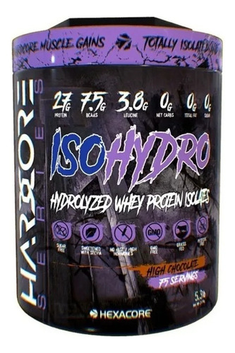 Isohydro Whey Protein 5 Lbs/75 Serv Hexacore