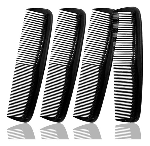 Soft 'n Style Hair Care 4-pack Comb - Not Breakable - Peine 