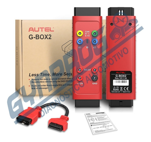 Imagem 3 de 5 de Autel Im608 Pro + Funções Diag + Nfe + Kit Adaptador +brinde