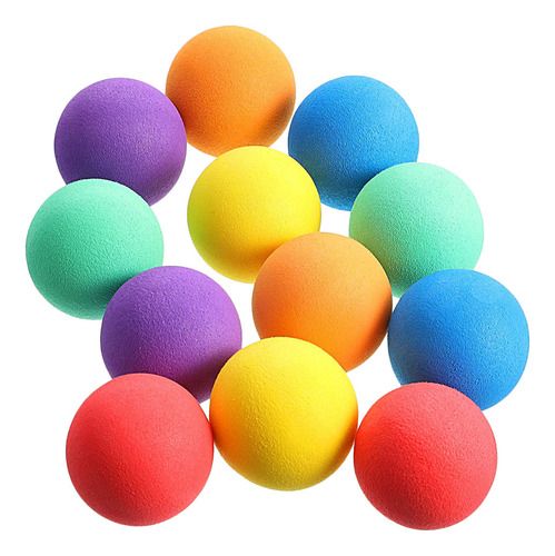 24 Bolas Antiestrés Divertidas, Pequeñas Y Coloridas, Esponj