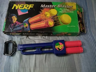 Nerf Master Blaster 1991 Kenner C/caja Original Arma Vintage