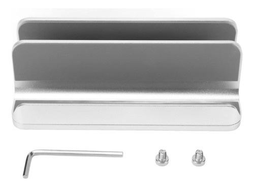 Soporte Base Vertical Aluminio Para Mac Macbook Notebook Gris