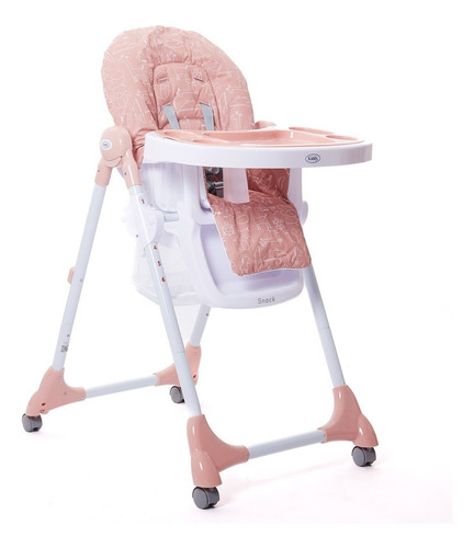 Silla De Comer Bebé Infantil Alturas Kiddy Snack Color Rosa