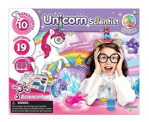 Juego Educativo De Cienci Playmonster Science4you -- Unicorn