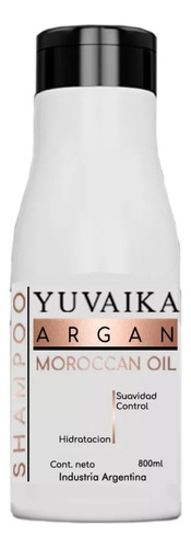 Shampoo Yuvaika Argan Moroccan Oil 800ml