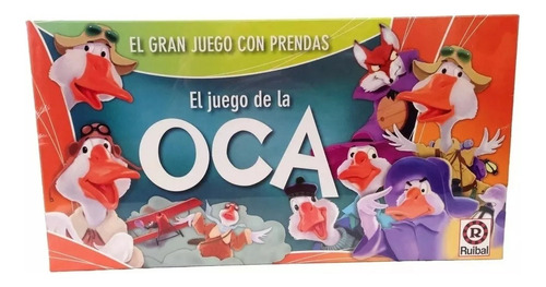 Juego De Mesa El Juego De La Oca C/prendas Ruibal 7037