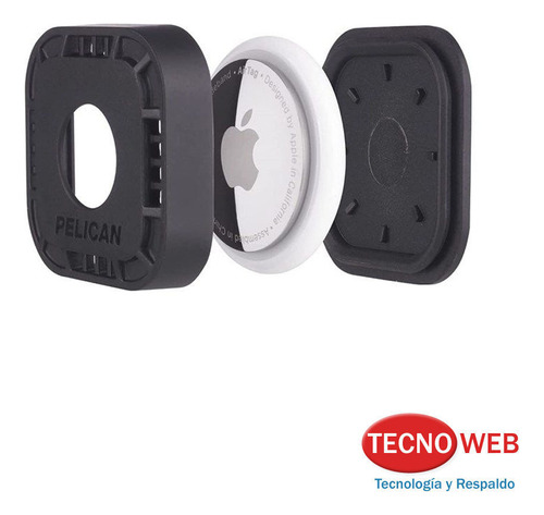 Imagen 2 de 4 de Soporte Adhesivo Para Airtag Pelican Super Resistente